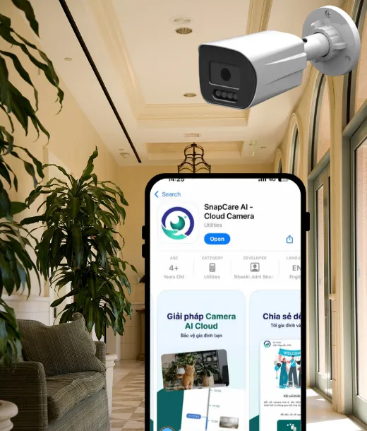 Camera AI Snapcare giám sát thông minh