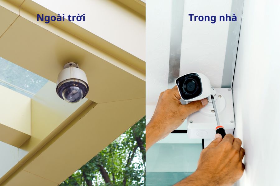 Dựa vào Vị trí lắp đặt để chọn camera